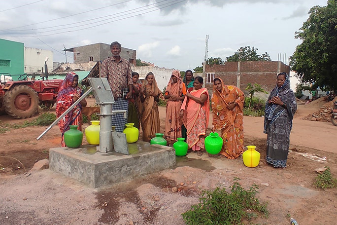 New well changes lives of village women