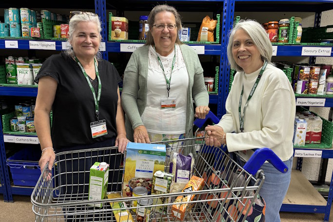 In our foodbanks