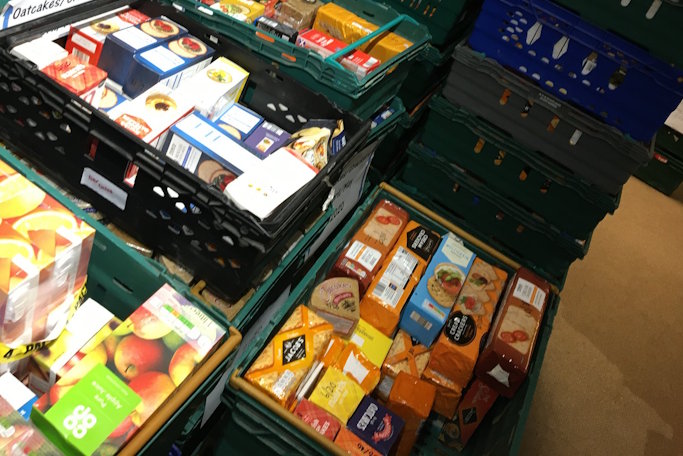 Donate to foodbank