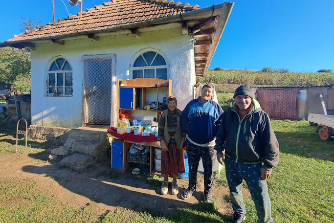 Your help gives Elisabeta reason to look happy