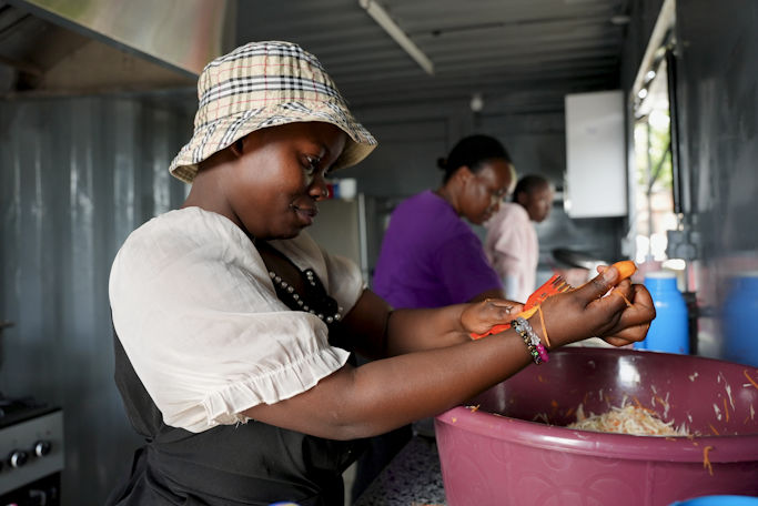 New kitchen for children’s care home in Kenya