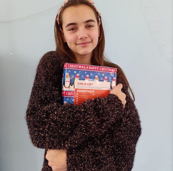 Svitlana shares her shoebox